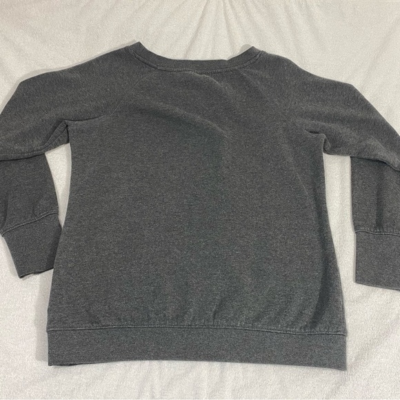 Reebok Grey Crew Cut Pull Over Sweater Large - Picture 2 of 6
